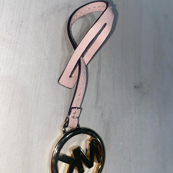 Michael Kors Pink and Gold Key Holder - Picture 3 of 7